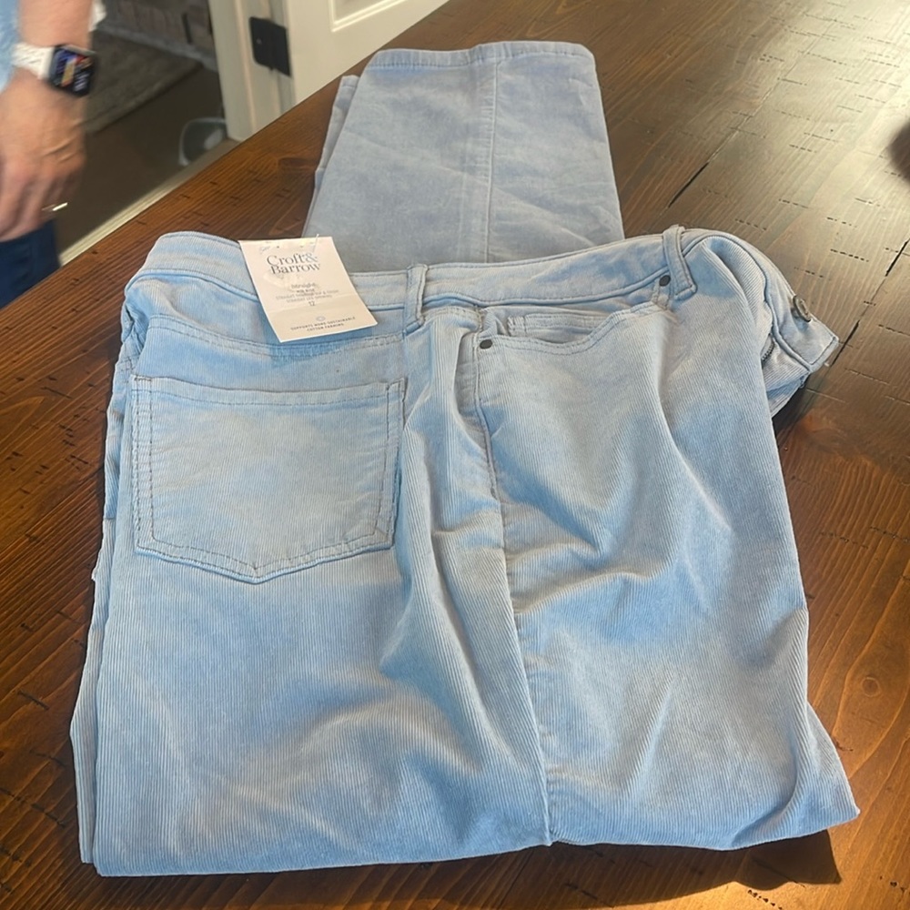 Croft & Barrow brand new with tags corduroy pants
